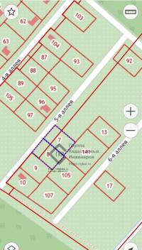 Через участок проходит проезд дорога