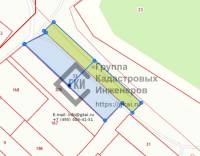 Через участок проходит проезд дорога